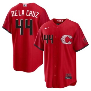 City Connect #44 The Redlegs 2026-27 Elly De La Cruz Red Men Jersey 311958-183