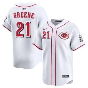 Red Stockings #21 New Hunter Greene White Men's Jerseys 639299-709