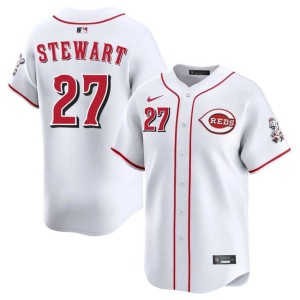 Men White Reds #27 New Sal Stewart Jersey 660143-306