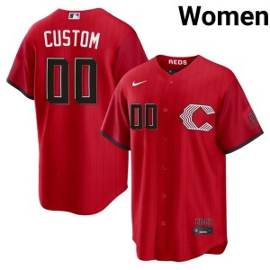 City Connect Custom Women Limited Red Red Stockings #00 Jersey 247208-728