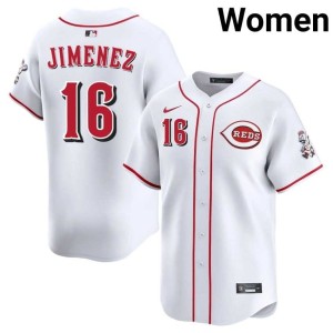 White #16 Women Hansel Jimenez Wincinnati Embroidery Jersey 735709-128