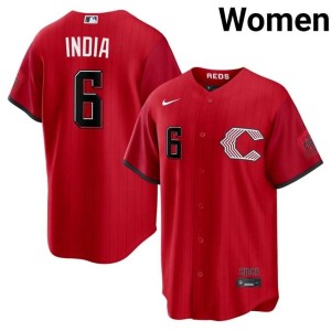 City Connect Women CIN Reds Jonathan India #6 Popular Red Jersey 965709-260