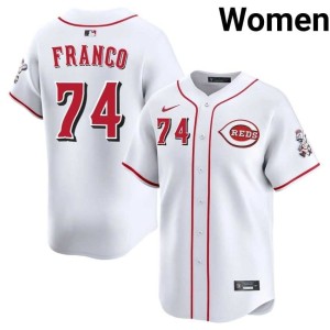 #74 Women Jose Franco Reds White New Jersey 310790-139