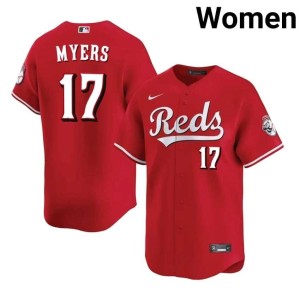 #17 Replica Women Red Dane Myers The Redlegs Jersey 265871-203