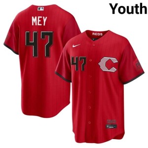 City Connect #47 Youth Red Luis Mey Redlegs 2026 Jersey 958131-928